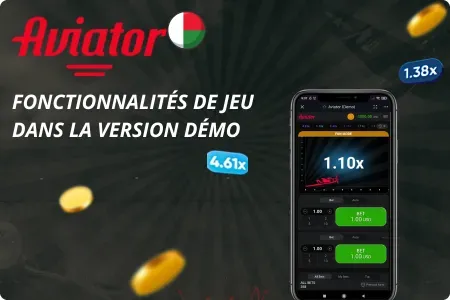 Fonctionnalités de jeu dans la Aviator Démo