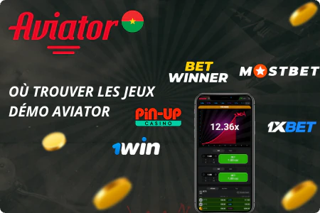 ou trouver les jeux Demo Aviator