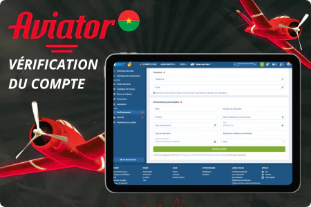 Étapes pour Vérifier Votre Compte Aviator